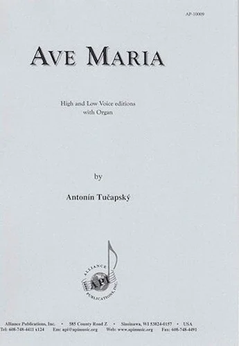 Ave Maria - H&l Voc Solo-pno