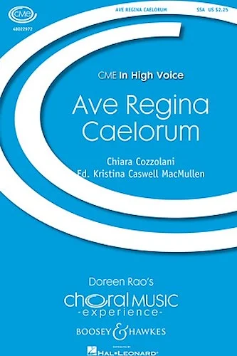 Ave Regina Caelorum - CME In High Voice