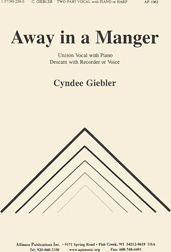 Away In A Manger - 1-2 Pt-pno
