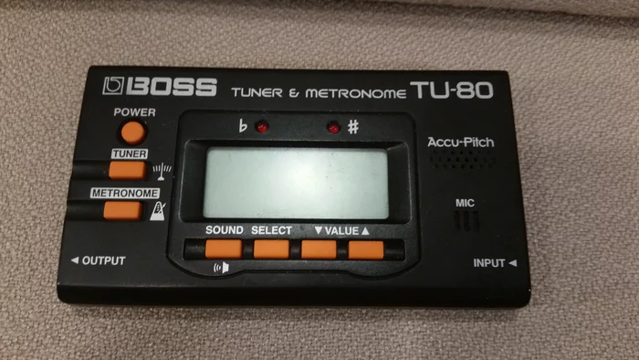 BOSS TU-80 Tuner & Metronome (Used)