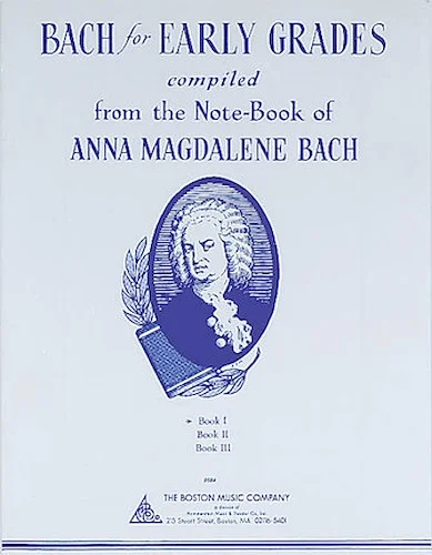 Bach for Early Grades - Book 1