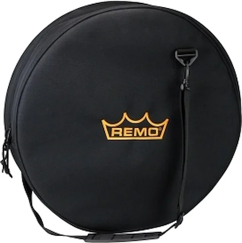 Bag, Hand Drum, 17.5" X 4.5", Padded With Handle, Shoulder Strap, Zipper Pocket, Black