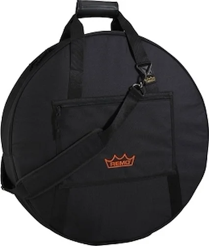 Bag, Hand Drum, 23.5" X 4.5", Padded With Handle, Shoulder Strap, Zipper Pocket, Black