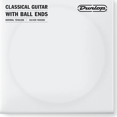 BALL END CLASSICAL SINGLE GUITAR STRING
