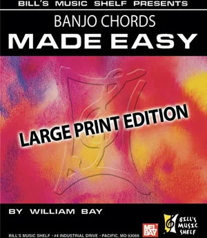 Banjo Chords Made Easy, Large Print Edition