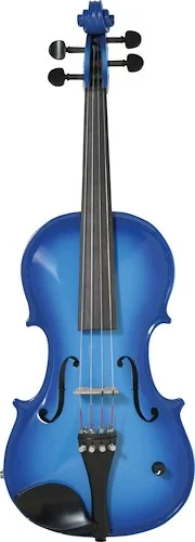 Barcus Berry BAR-AEVB Vibrato AE Series Acoustic-Electric Violin. Blue