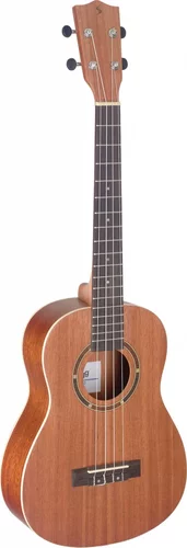 Traditional baritone ukulele with sapele top and gigbag