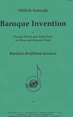 Baroque Invention - Picc (fl) & Tuba Or Ob/bsn Duo
