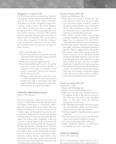 Baroque to Modern: Intermediate Level