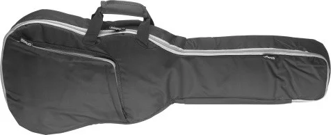 Basic series padded nylon bag for 3/4 folk, western or dreadnought guitar
