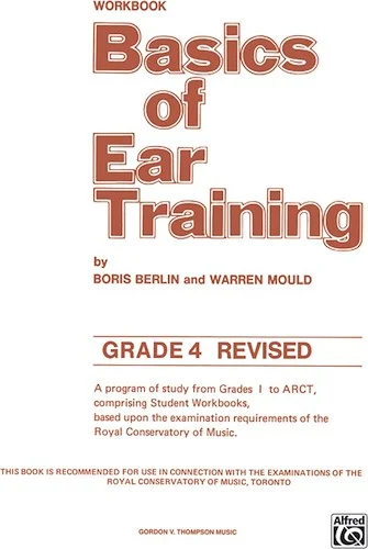 Basics of Ear Training, Grade 4