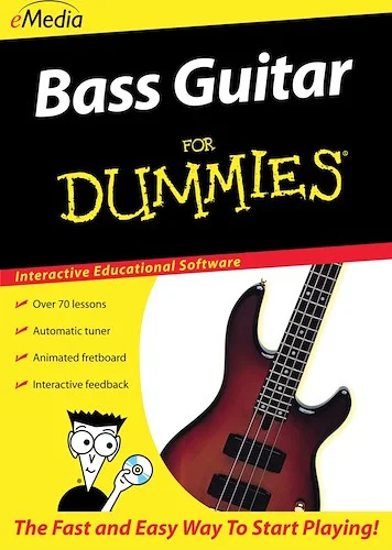 Bass For Dummies - Mac 10.5 to 10.14, 32-bit only (Download)<br>Bass Guitar For Dummies - Mac 10.5 to 10.14, 32-bit only
