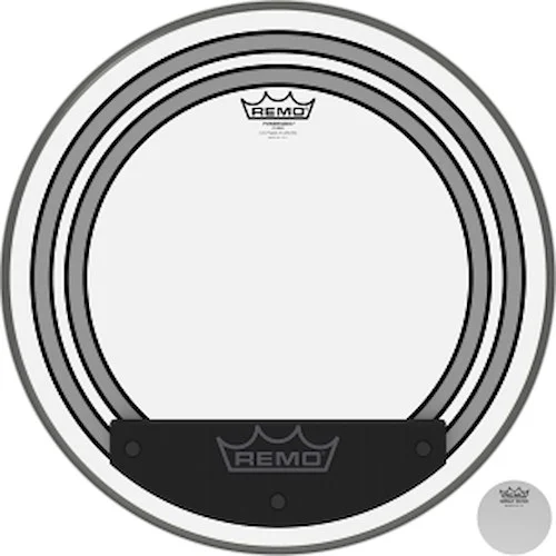 Bass, Powersonic, Clear, 18" Diameter