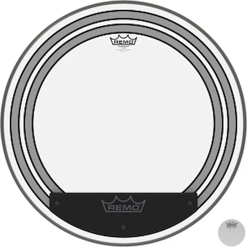Bass, Powersonic, Clear, 22" Diameter