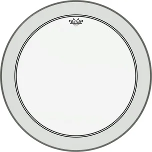 Bass, Powerstroke 3, Clear, 26" Diameter, 2-1/2" Impact Patch