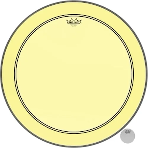 Bass, Powerstroke 3, Colortone, 24" Diameter, Yellow
