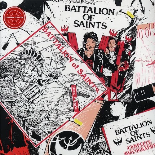 Battalion Of Saints - Complete Discography (ltd. ed.) (3xLP) (Colored vinyl (red/white/blue))