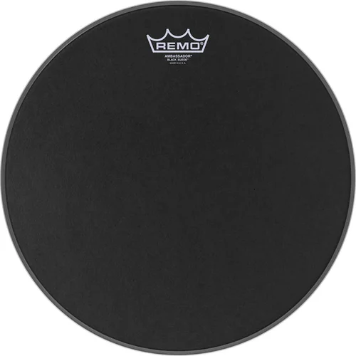 Batter, Ambassador, Black Suede, 14 Diameter