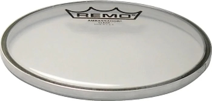 Batter, Ambassador, Clear, 6" Diameter, No Collar, For Tamborim