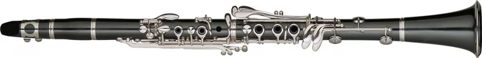Bb Clarinet, ABS body, Boehm system, silver plated