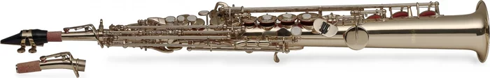 Bb-Soprano Saxophone, straight body, in ABS case