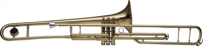 Bb Valve Trombone, 3 pistons, w/ABS case