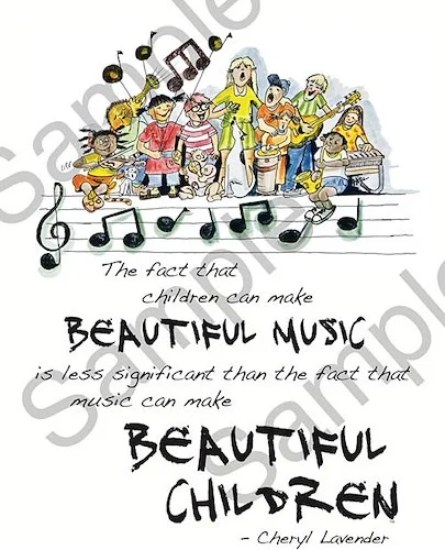 Beautiful Music, Beautiful Children Poster