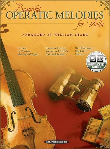 Beautiful Operatic Melodies for Violin