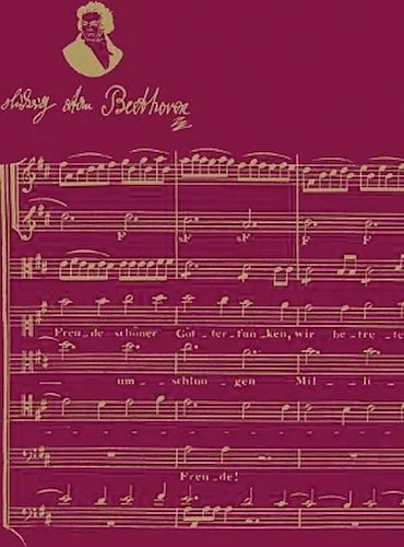 Beethoven Notebook Red (3-pack) Retail $7.99 Each