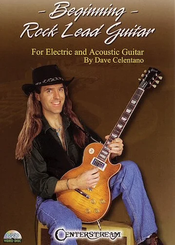 Beginning Rock Lead Guitar - For Electric and Acoustic Guitars