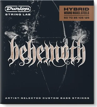 BEHEMOTH HYBRID WOUND NICKEL BASS STRINGS 50-125 | 5-STRING