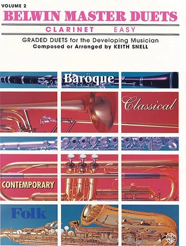 Belwin Master Duets (Clarinet), Easy Volume 2