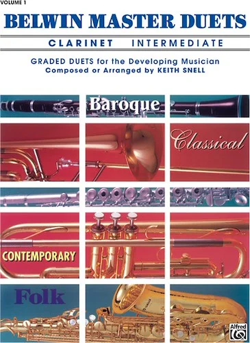Belwin Master Duets (Clarinet), Intermediate Volume 1
