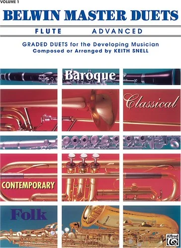 Belwin Master Duets (Flute), Advanced Volume 1