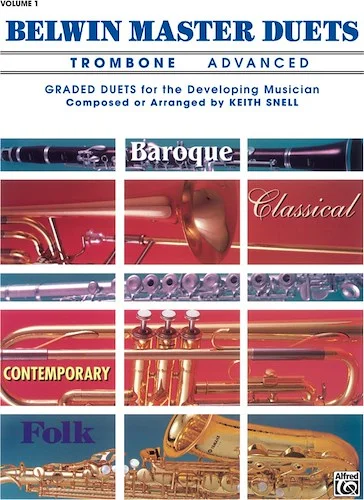 Belwin Master Duets (Trombone), Advanced Volume 1