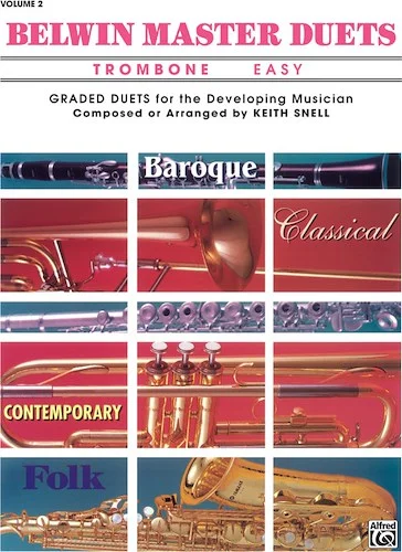 Belwin Master Duets (Trombone), Easy Volume 2