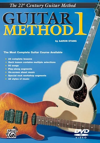 Belwin's 21st Century Guitar Method 1 DVD: The Most Complete Guitar Course Available