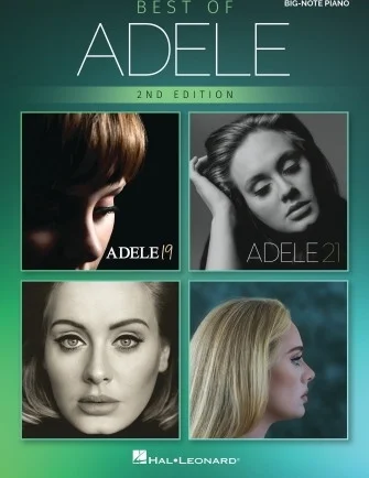 Best of Adele for Big-Note Piano - 2nd Edition