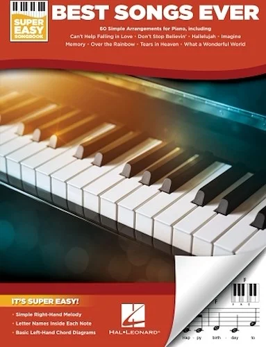 Best Songs Ever - Super Easy Piano