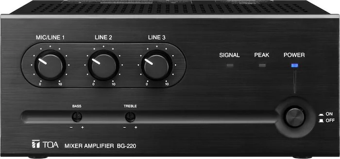 BG Series 35W Mixer / Amplifier