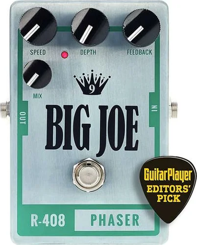 Big Joe Stomp Box Company Analog Phaser R-408 | Raw Series - Phaser
