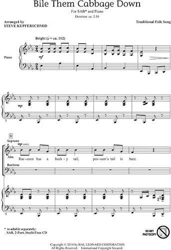 Bile Them Cabbage Down