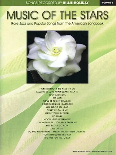 Billie Holiday - Music of the Stars Volume 6