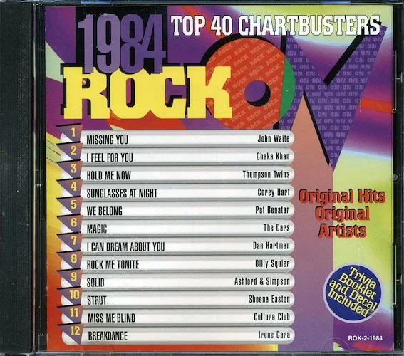 Billy Squier, The Cars, Chaka Khan, Thompson Twins, Etc. - Rock On 1984