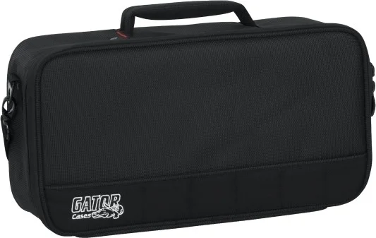 Gator Black Aluminum Pedal Board; Small w/ Carry Bag