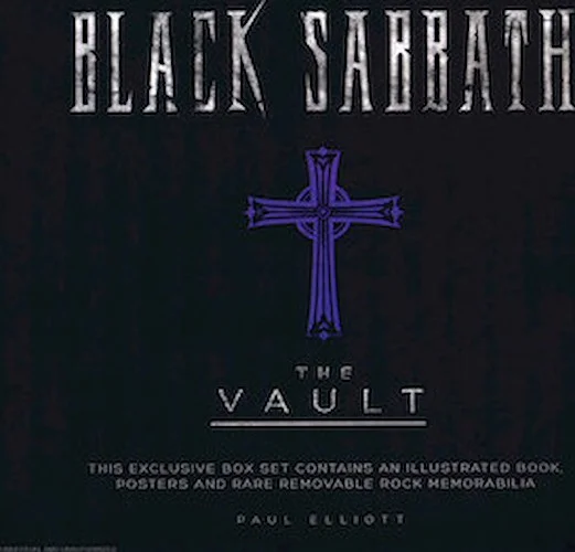 Black Sabbath: The Vault - Exclusive Box Set with Illustrated Book, Posters & Rare Removable Rock Memorabilia