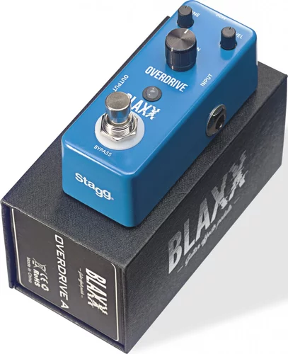 BLAXX Overdrive pedal for electric guitar