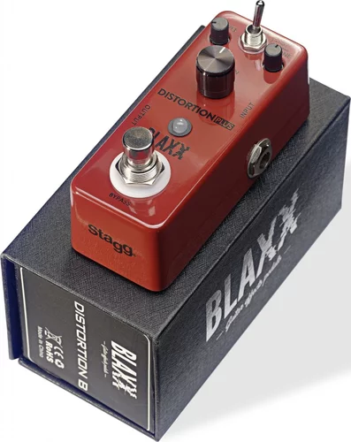 BLAXX 3-mode Distortion pedal for electric guitar
