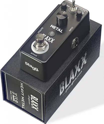 BLAXX 3-mode Metal pedal for electric guitar