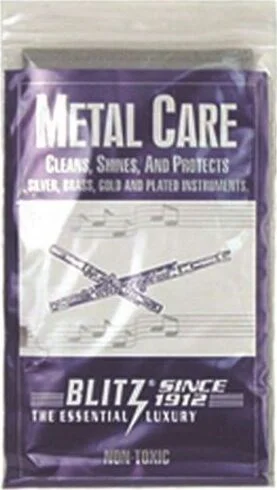 Blitz, Metal Care Cloth for Musical Instruments